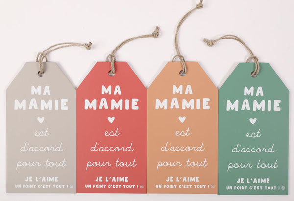 Pancarte message ma mamie
