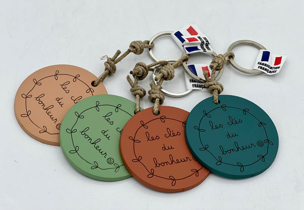 Porte-clés les clés du bonheur
