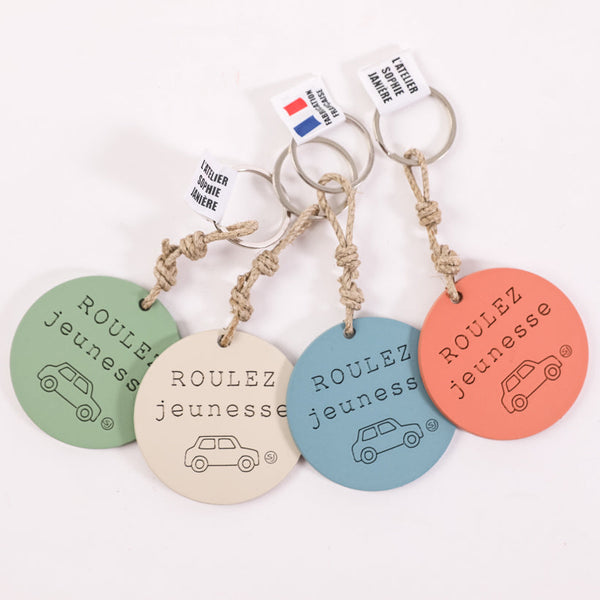 Porte-clés roulez jeunesse
