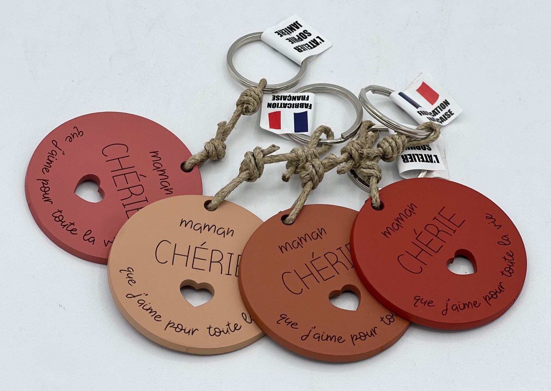 Porte-clés maman chérie