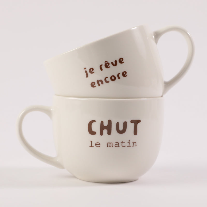 Petit déjeuner chut le matin