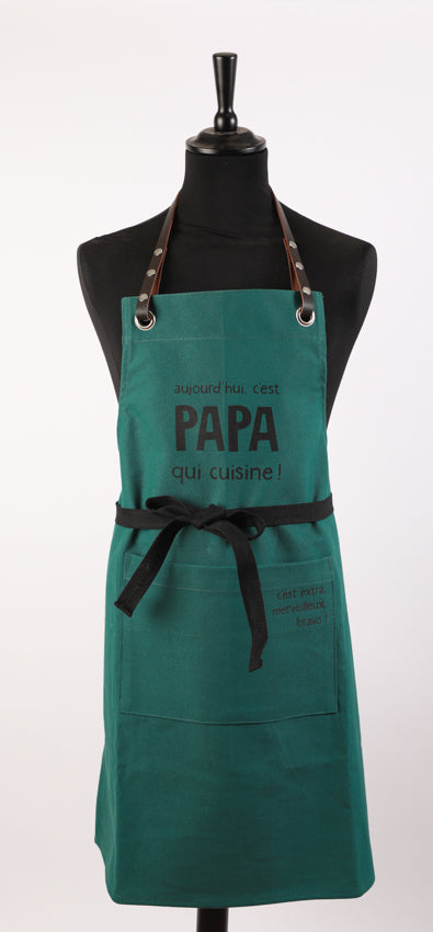 Tablier c'est papa qui cuisine