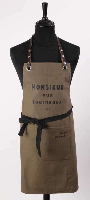 Tablier monsieur aux fourneaux