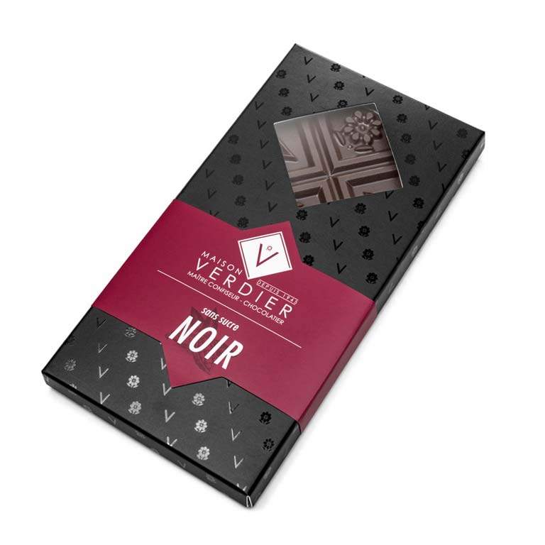 Chocolat Noir Sans Sucre Ajoutés