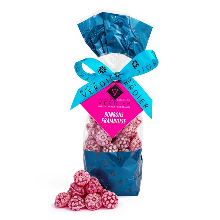 Les bonbons à la framboise de la Maison VERDIER
