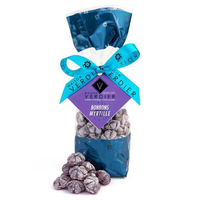 Les bonbons à la myrtille de la Maison VERDIER