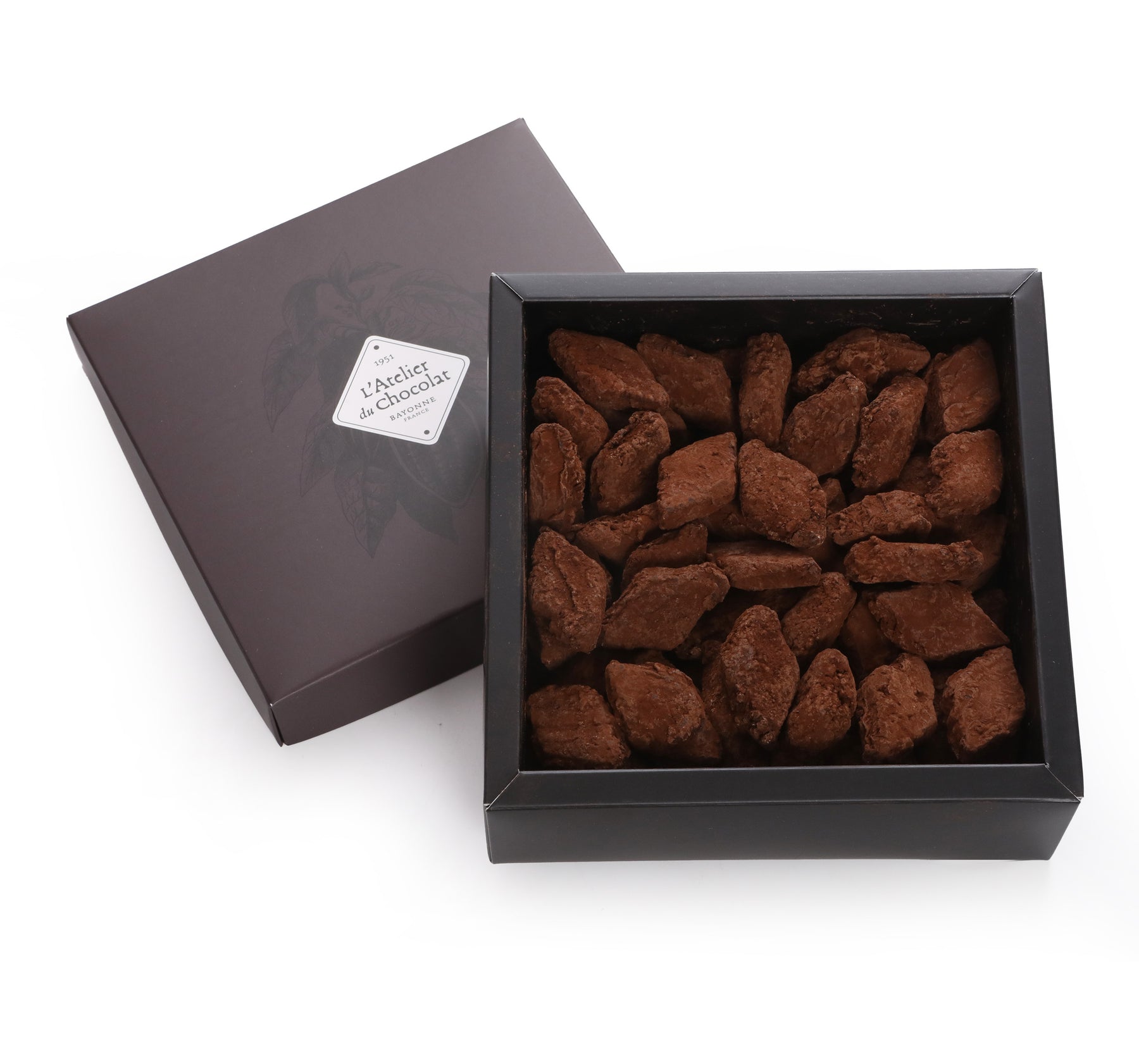 CHOKILAS - DARK CHOCOLATE GIANDUJA HAZELNUTS - 500 GR