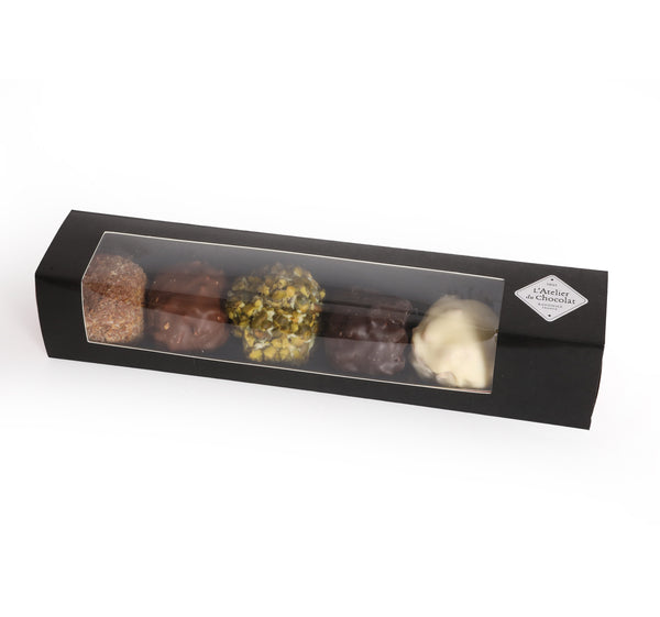 SET OF 6 CHOCOLATE PRALINE ROCHERS