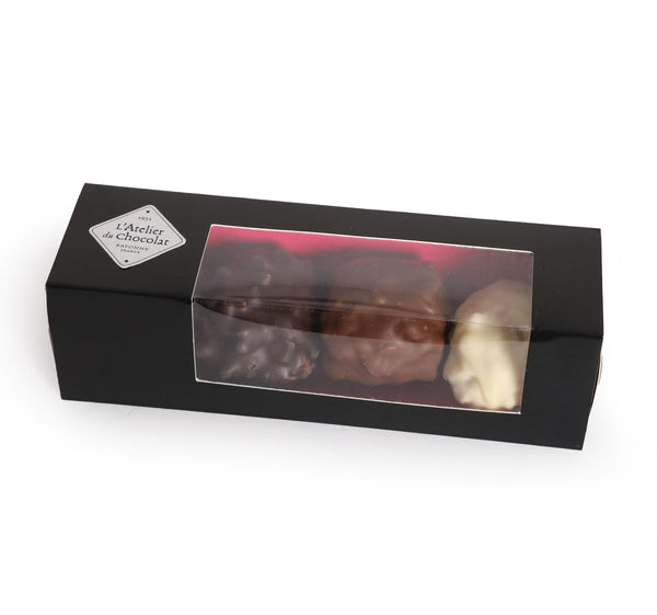 SET OF 4 CHOCOLATE PRALINE ROCHERS
