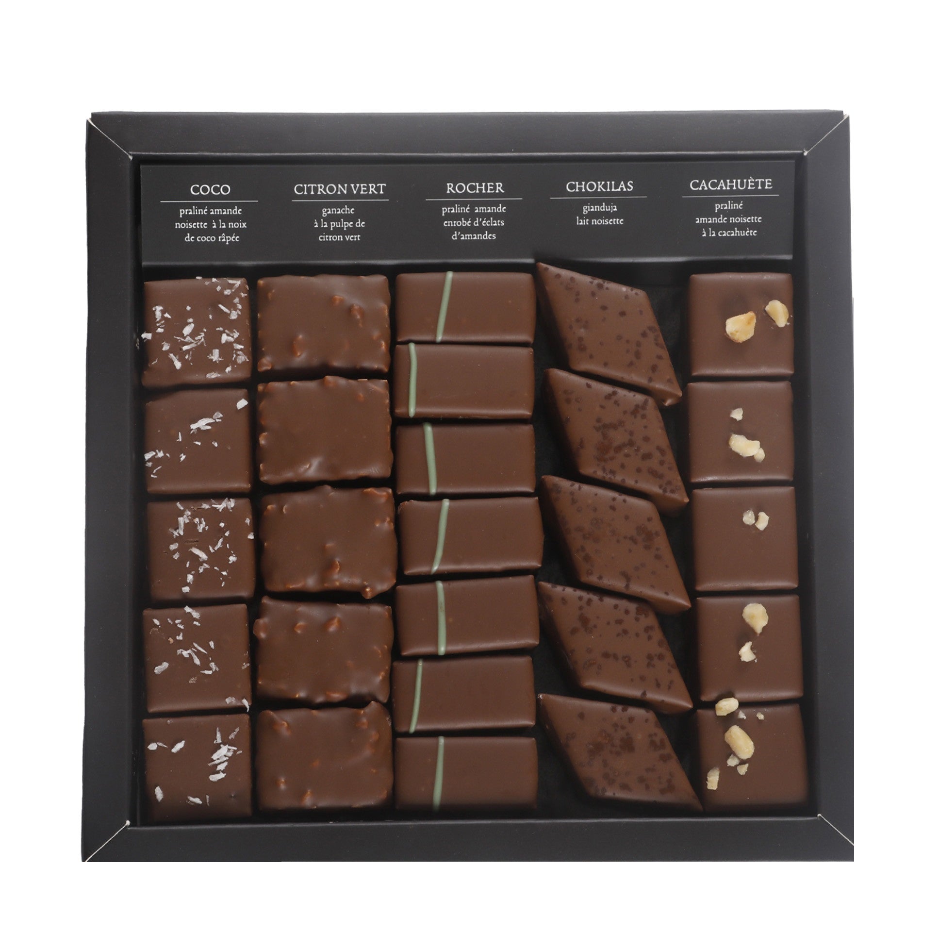 BOX OF ILBARRITZ 100% MILK CHOCOLATES