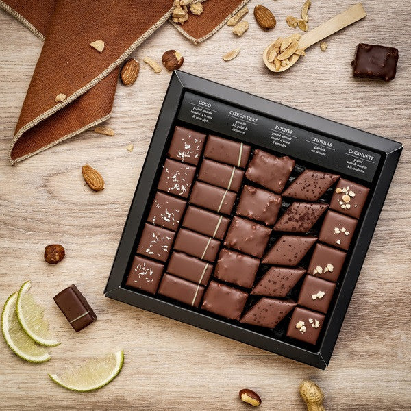 BOX OF ILBARRITZ 100% MILK CHOCOLATES