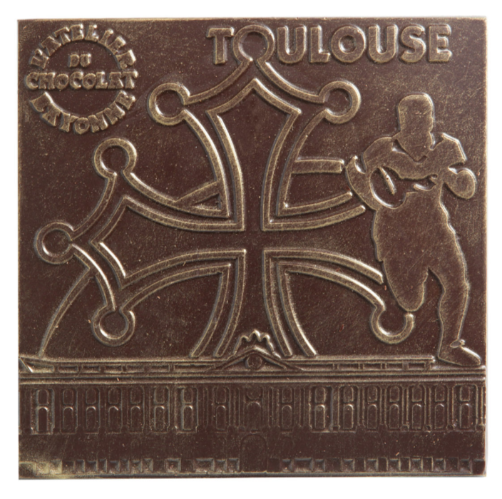 DARK CHOCOLATE PLATE - TOULOUSE