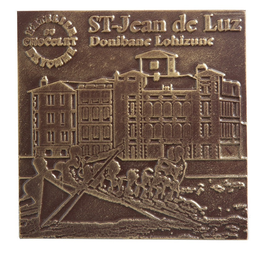 DARK CHOCOLATE PLATE - SAINT-JEAN-DE-LUZ