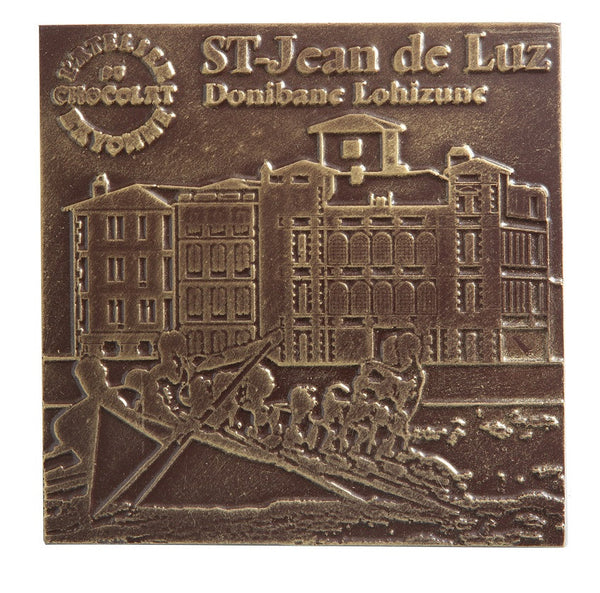 DARK CHOCOLATE PLATE - SAINT-JEAN-DE-LUZ