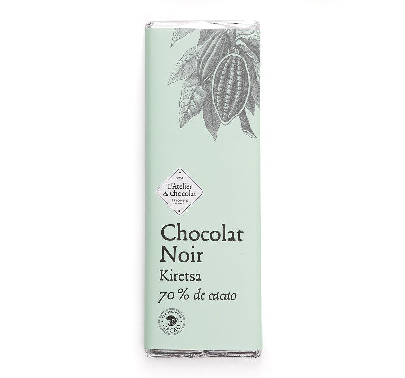 TABLETTE CHOCOLAT NOIR KIRETSA