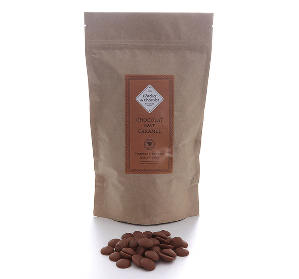 PISTOLES CHOCOLAT AU LAIT CARAMEL DESSERT ARTISANAL