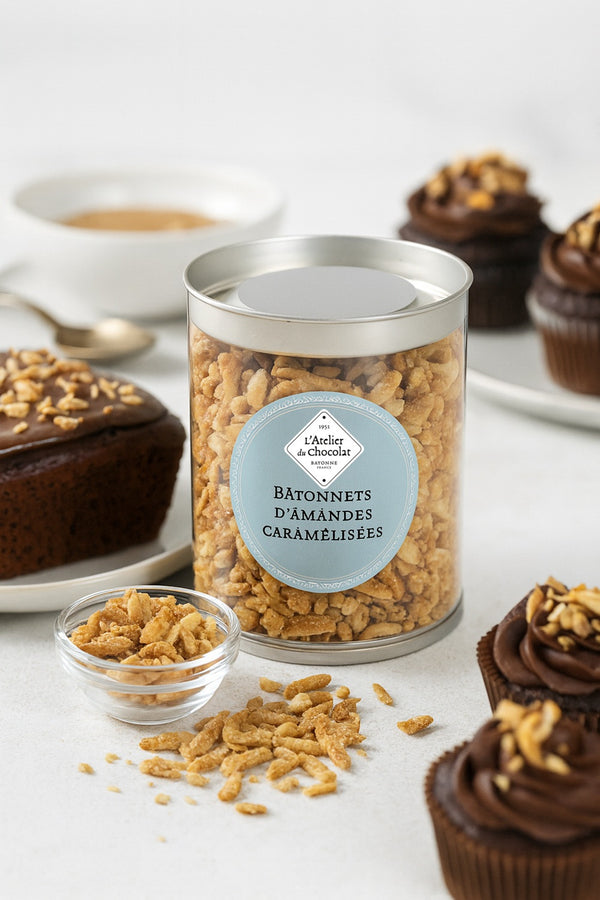 CARAMELIZED ALMOND STICKS