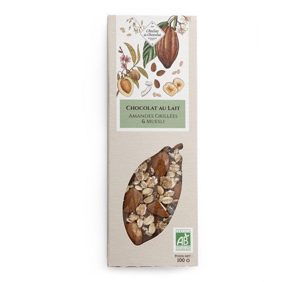 ASSORTIMENT DE 4 TABLETTES CHOCOLAT BIO + TOTE  BAG
