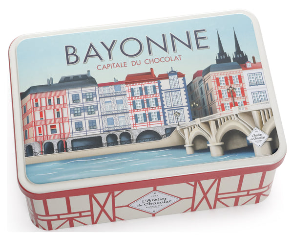 Bayonne Spécialités Chocolat metal box