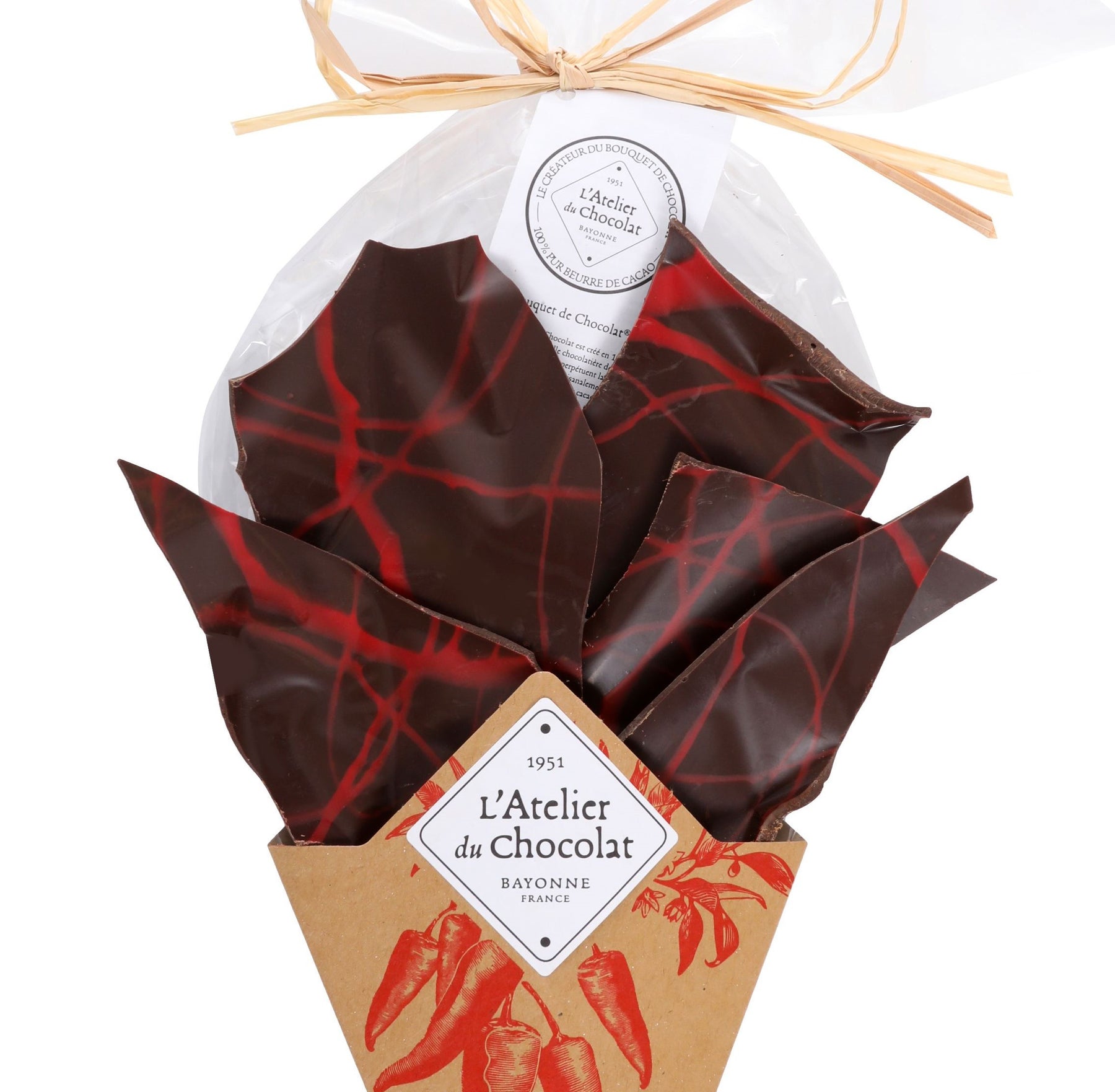 BOUQUET DE CHOCOLAT NOIR PIMENT D'ESPELETTE