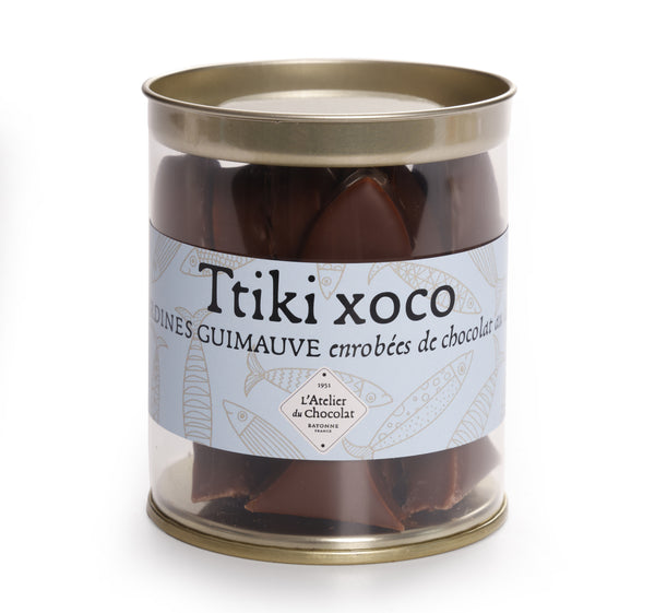 CYLINDER SARDINES MARSHMALLOW VANILLA MILK CHOCOLATE