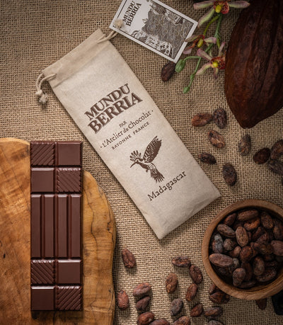 TABLETTE CHOCOLAT NOIR MADAGASCAR - MUNDU BERRIA