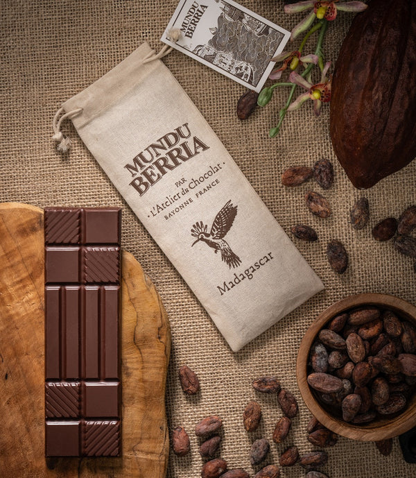 TABLETTE CHOCOLAT NOIR MADAGASCAR - MUNDU BERRIA
