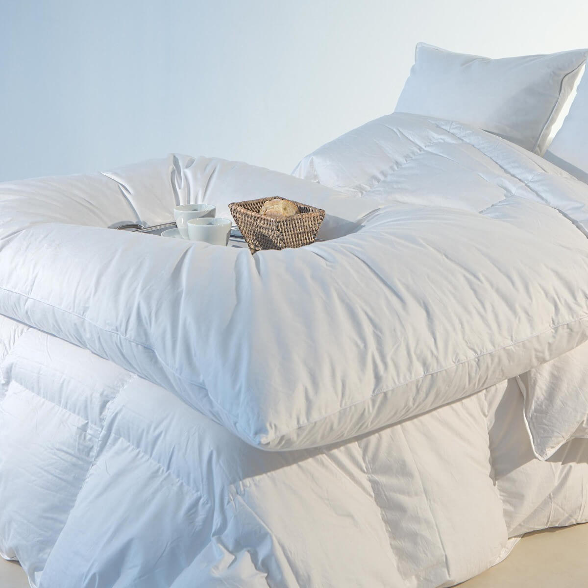 Inflatable quilt White