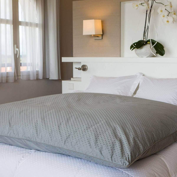 Jacquard-colored puffy quilt