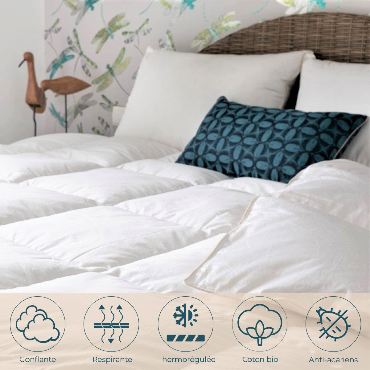 King size comforter Mid-season duck