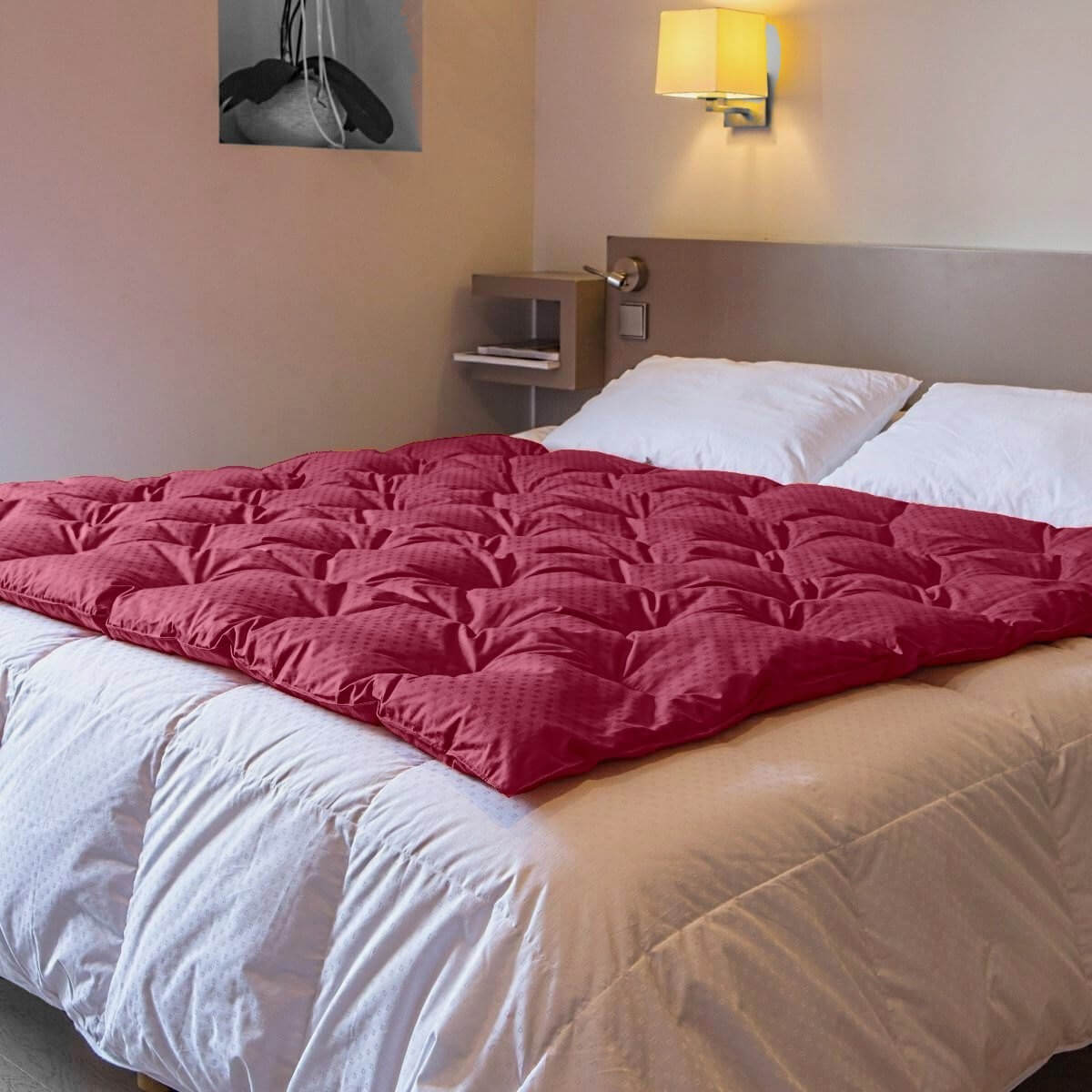 Jacquard color throw