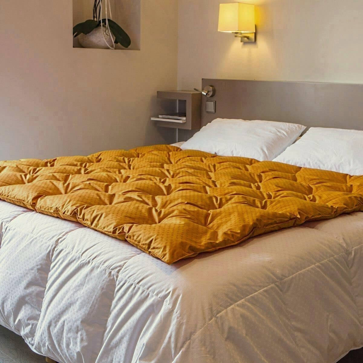 Jacquard color throw