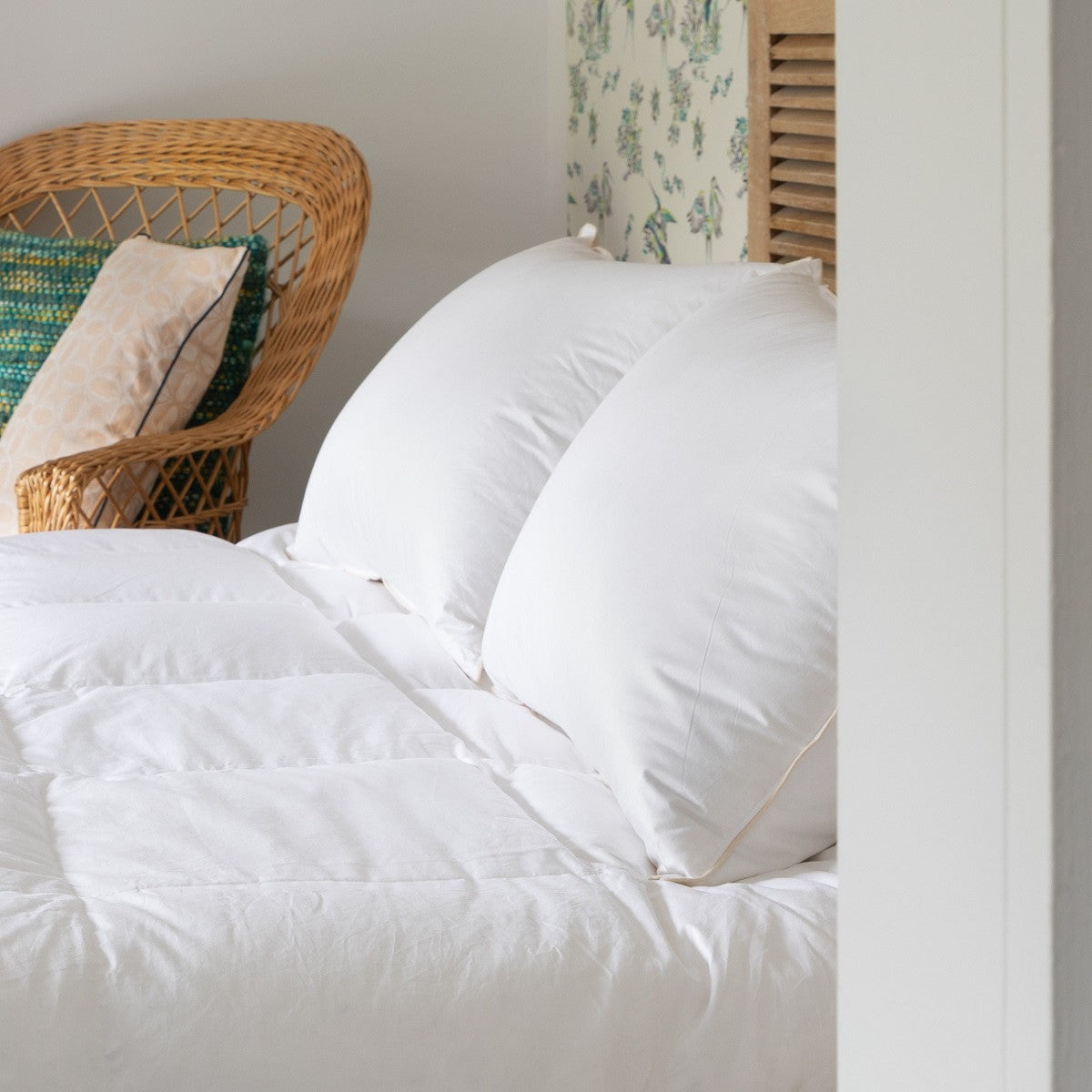Goose down pillow