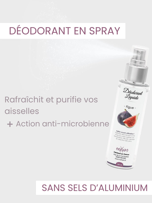Déodorant Liquide : Figue [sans allergène]