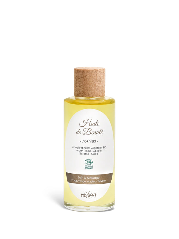 Huile de Beauté : L’Or Vert (Pistache-Amande)