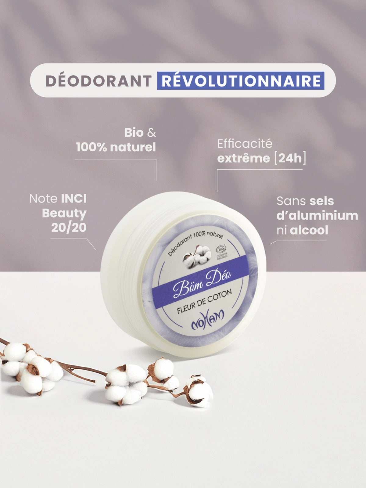 Böm Déo Fleur de Coton
