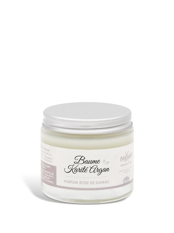 Argan Shea Balm: Damask Rose