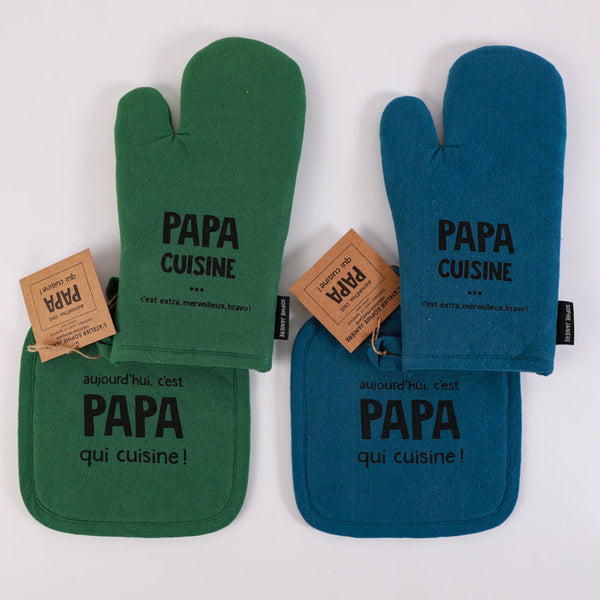 Gant et manique papa cuisine
