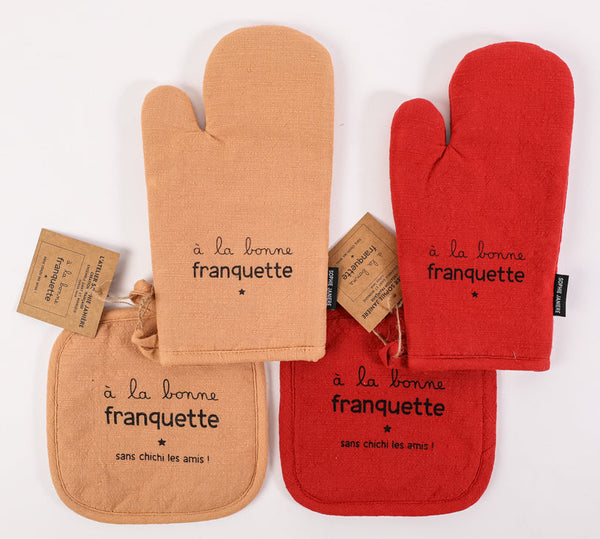 Gant et manique à la bonne franquette