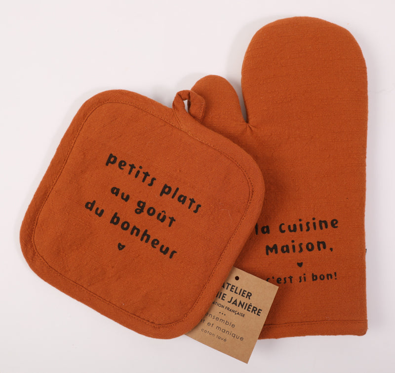 Gant et manique cuisine maison