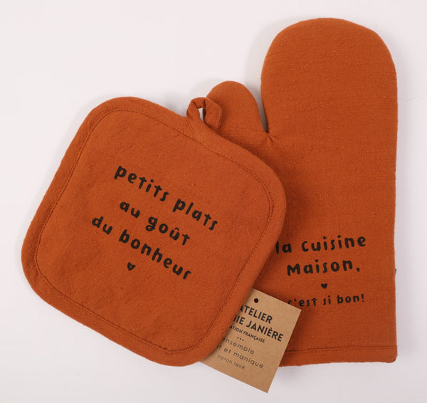 Gant et manique cuisine maison