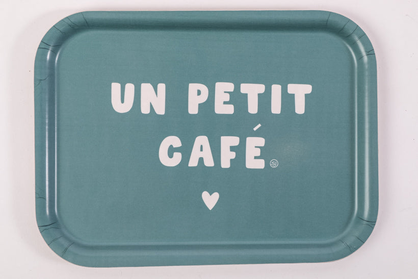 Plateau rectangle pm un petit café