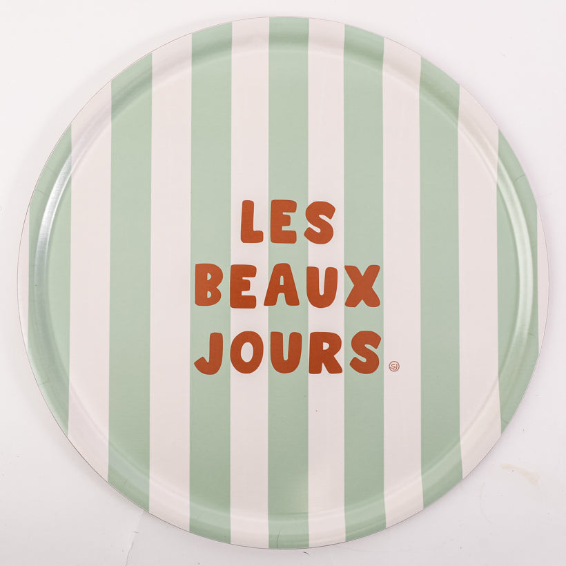 Plateau rond les beaux jours
