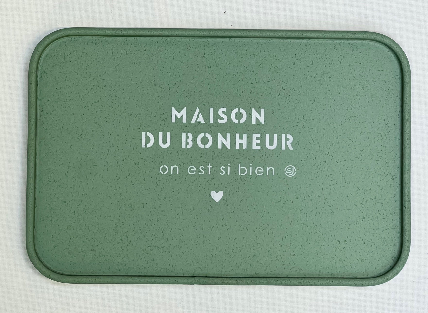Tray cork 20x30cm maison du bonheur