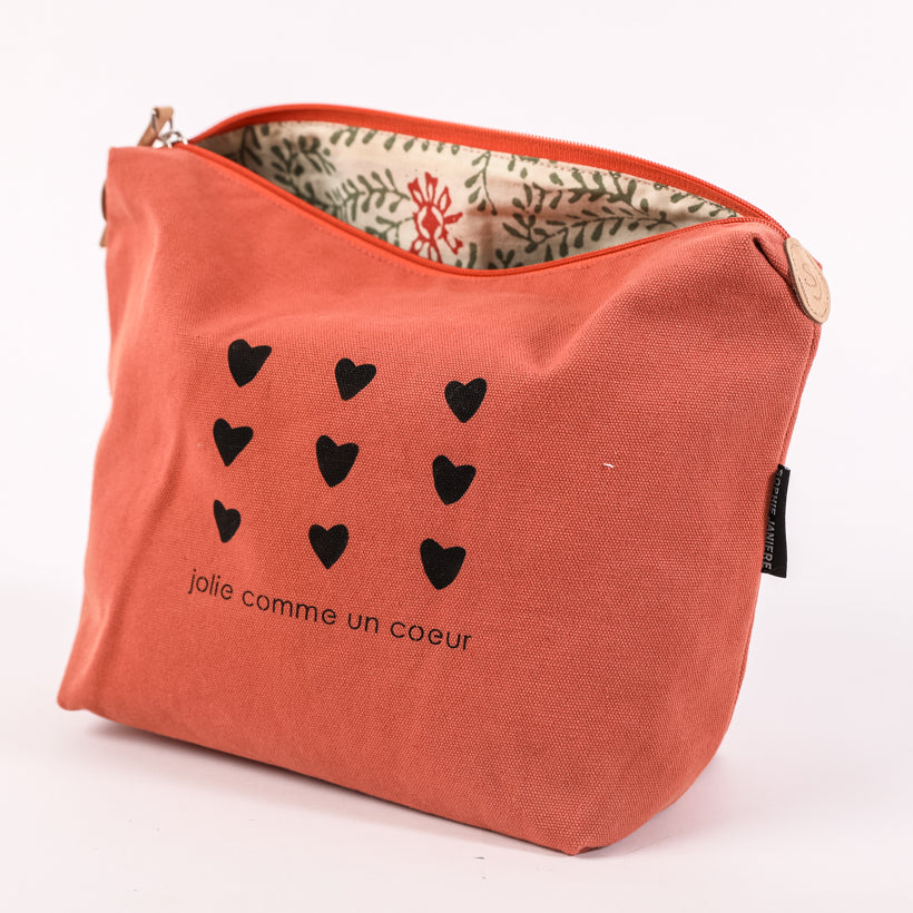 Trousse Suzanne gm jolie comme un coeur