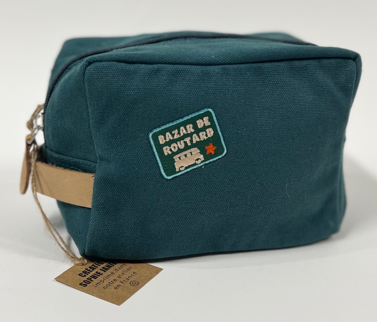 Trousse Oscar pm écusson bazar de routard