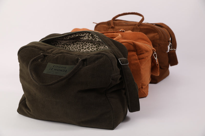Sac Suzon velours courir le monde