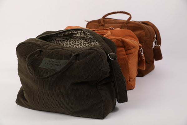 Sac Suzon velours courir le monde