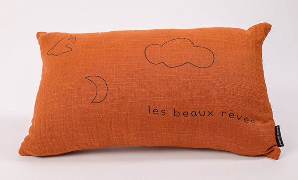 Coussin rectangle les beaux rêves