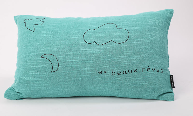 Coussin rectangle les beaux rêves